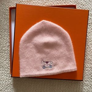 Hermes baby cashmere beanie brand new authentic